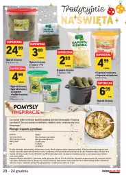 Gazetka promocyjna Intermarche - Boże narodzenie - Gazetka - ważna od 24.12 do 24.12.2021 - strona 19 - produkty: Pierogi, Sól, Grzyby, Ogórek, Klej, O nas, Pieprz, Kapustą, Obraz, Masło, Olej, Fa