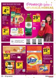 Gazetka promocyjna Intermarche - Boże narodzenie - Gazetka - ważna od 24.12 do 24.12.2021 - strona 33 - produkty: Sok, Ser, Gin, Sokołów, Proszek do prania, Serek, Vizir, Czekolada, Syrop, Brzoskwinie, Kabanos, Kapsułki do prania, Lindt