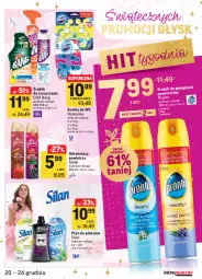 Gazetka promocyjna Intermarche - Boże narodzenie - Gazetka - ważna od 24.12 do 24.12.2021 - strona 43 - produkty: Domestos, Cillit Bang, Silan, Płyn do płukania, Odświeżacz powietrza, Kostka do wc, Pronto
