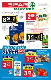 Gazetka promocyjna Spar - SparExpress - Gazetka - ważna od 15.07 do 15.07.2022 - strona 1 - produkty: Piwa, Piwo, Lubella, Makaron, Pur, Gra, Bell, Bella, Jabłka
