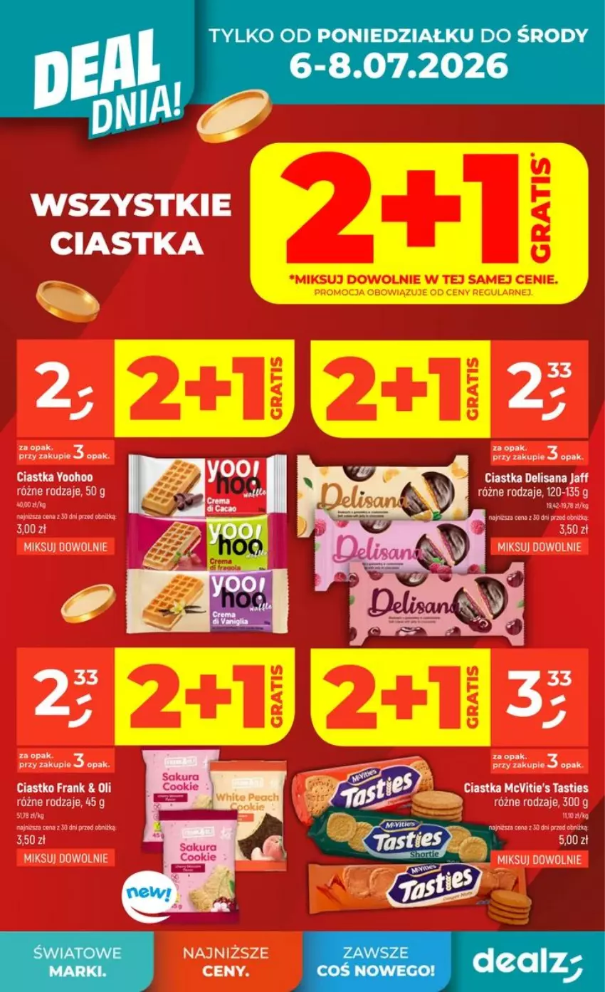 Gazetka promocyjna Dealz - DEAL DNIA - ważna 02.07 do 08.07.2026 - strona 8 - produkty: Ciastka, Isana