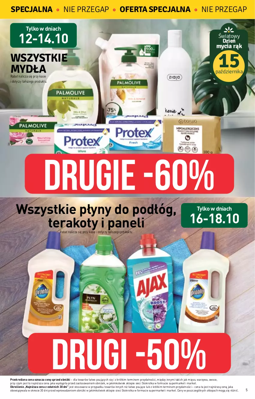 Gazetka promocyjna Stokrotka - Stokrotka Express - ważna 19.10 do 25.10.2023 - strona 5 - produkty: Mięso, Owoce, Tera, Warzywa