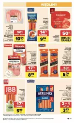 Gazetka promocyjna Carrefour - Gazetka Zmieniliśmy się dla Ciebie - Gazetka - ważna od 18.04 do 18.04.2026 - strona 29 - produkty: Piwa, Kurczak, Sok, Kiełbaski śląskie, Sokołów, Parówki, Szynka, Tarczyński, Morliny, Feta, Kabanos, Kiełbasa, Olewnik, Berlinki, LG