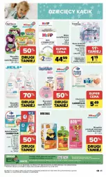 Gazetka promocyjna Carrefour - Gazetka Zmieniliśmy się dla Ciebie - Gazetka - ważna od 18.04 do 18.04.2026 - strona 47 - produkty: Pupa, HiPP, Mleko modyfikowane, Pieluchy, Majtki, Primavera, BoboVita, Prima, Chusteczki, Pieluchomajtki, Brugi, Woda, Mleko, Fa