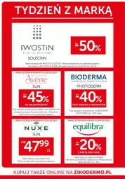 Gazetka promocyjna Ziko - Gazetka Ziko Dermo - Gazetka - ważna od 06.08 do 06.08.2025 - strona 28 - produkty: Ser, Bioderma, Biovax, Body, Iwostin, Oillan, Urgo, Nuxe