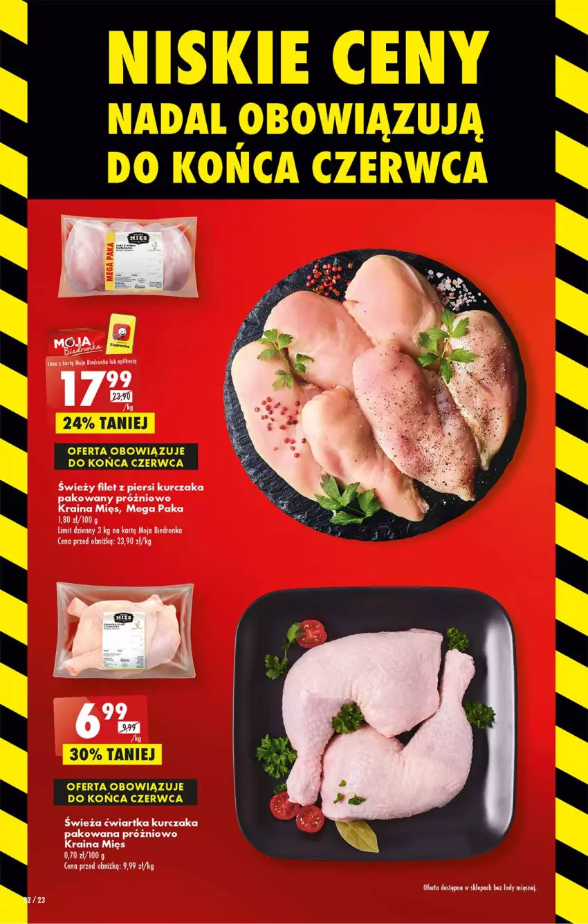 Gazetka promocyjna Biedronka - Od poniedziałku - ważna 19.06 do 24.06.2023 - strona 22 - produkty: Fa, Filet z piersi kurczaka, Kurczak