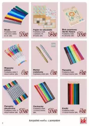 Gazetka promocyjna Kik - Gazetka - ważna od 15.10 do 15.10.2023 - strona 24 - produkty: Papier, Długopis, Marker, Flamastry