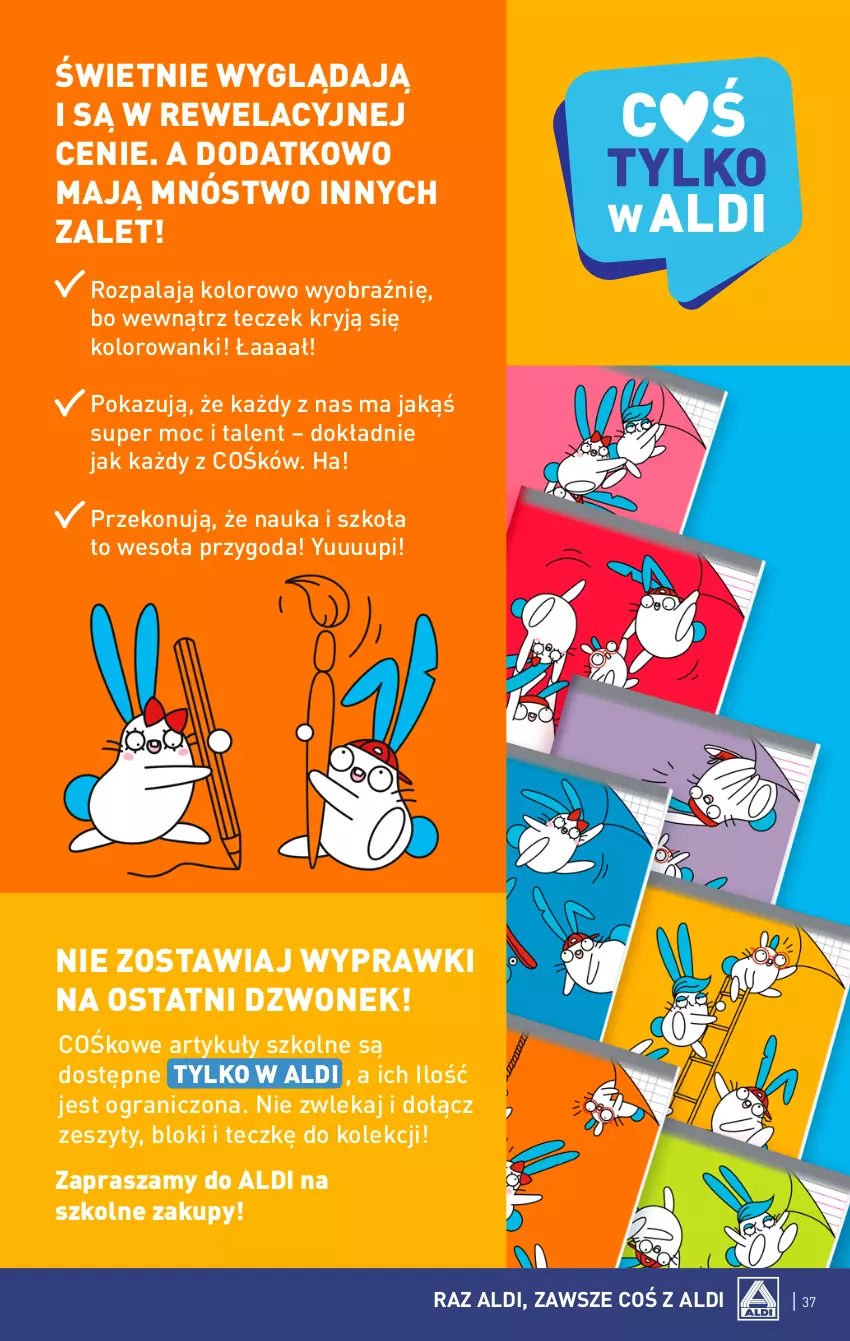 Gazetka promocyjna Aldi - Pełna oferta - ważna 07.08 do 12.08.2023 - strona 37 - produkty: Dzwonek, Gra