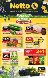 Gazetka promocyjna Netto - Gazetka - ważna od 20.03 do 20.03.2024 - strona 1 - produkty: Piwa, Piwo, Majonez, Ser, Por, Gra, Ogórek, Winiary, Perła, Polmiek, Gouda
