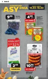 Gazetka promocyjna Netto - Gazetka - ważna od 20.03 do 20.03.2024 - strona 12 - produkty: EPEE, Brzoskwinie, Kiełbasa, Kiełbasa śląska
