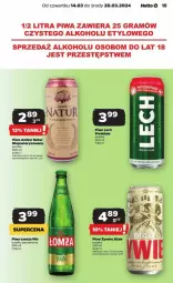 Gazetka promocyjna Netto - Gazetka - ważna od 20.03 do 20.03.2024 - strona 7 - produkty: Piwa, Piwo, Gra, Lech Premium, LG