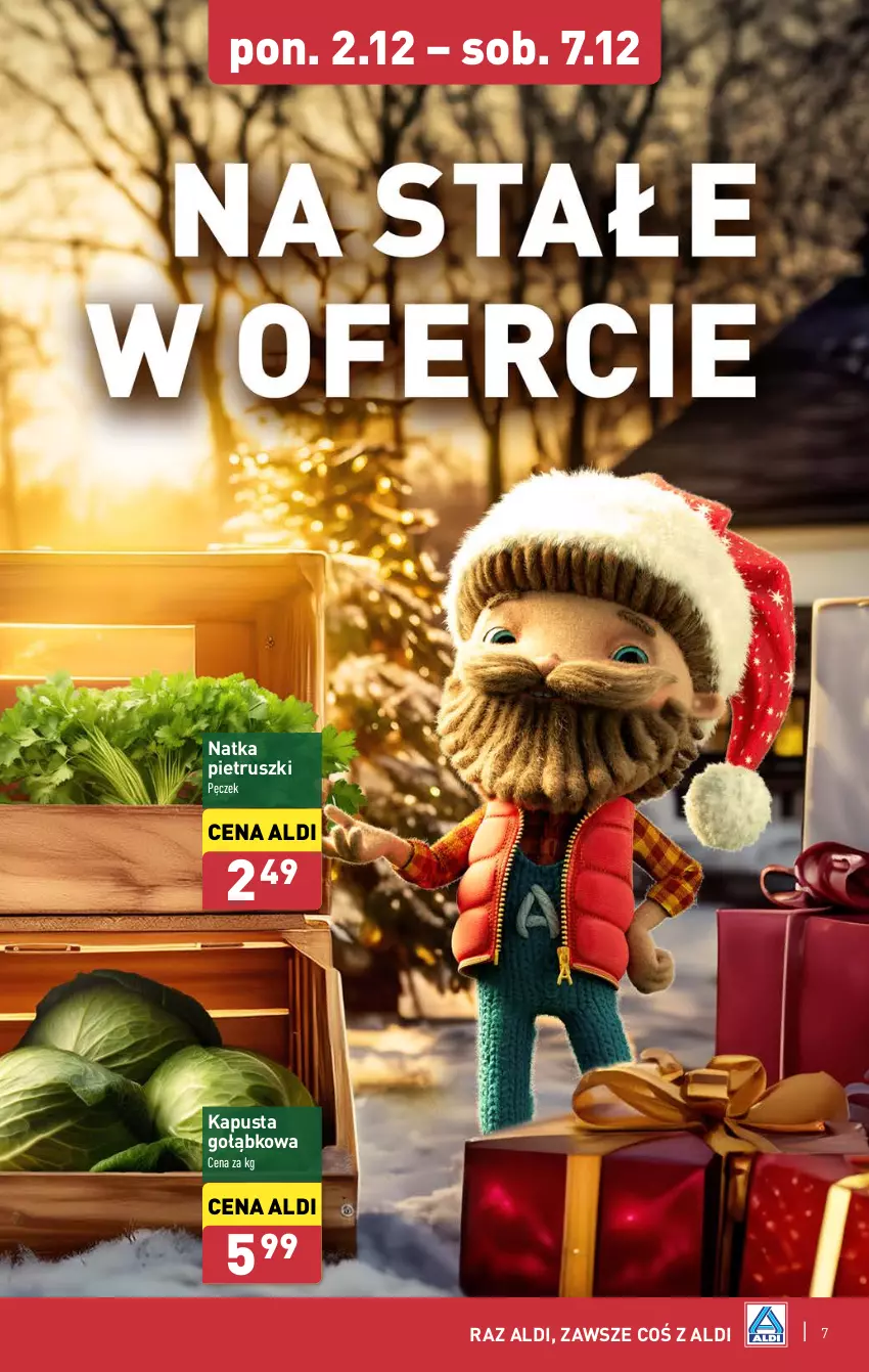 Gazetka promocyjna Aldi - Farmer ALDIK poleca świeże owoce i warzywa - ważna 02.12 do 07.12.2024 - strona 7 - produkty: Natka pietruszki