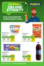 Gazetka promocyjna Makro - Kupujesz więcej płacisz mniej - Gazetka - ważna od 31.10 do 31.10.2023 - strona 1 - produkty: Ciastka, Ser, Serek homogenizowany, Serek, Pepsi, Napój gazowany, Napój, Milka