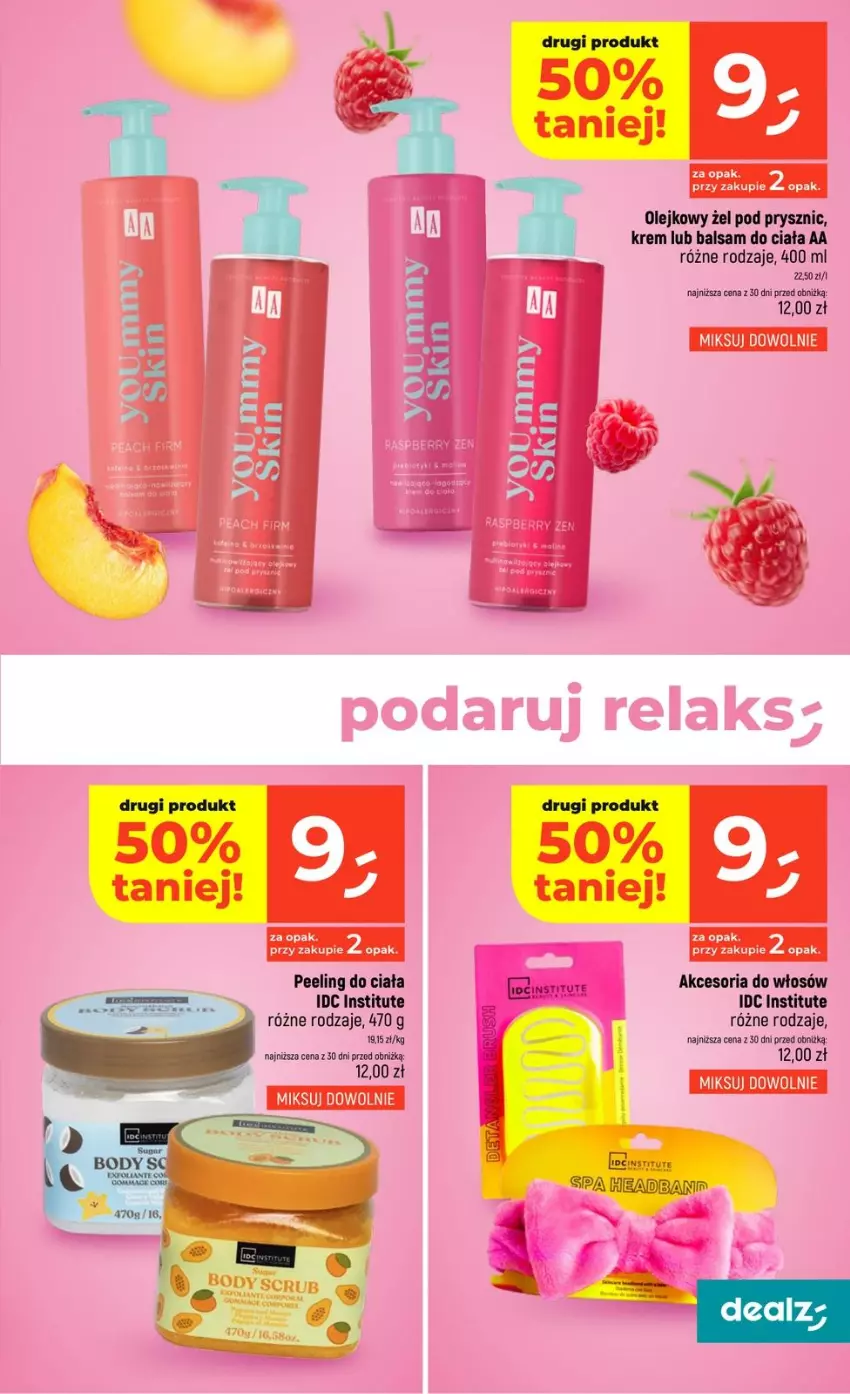 Gazetka promocyjna Dealz - PODARUJ DEAL - ważna 21.05 do 27.05.2026 - strona 11 - produkty: Balsam do ciała, Fa, Koc, Olej, Peeling