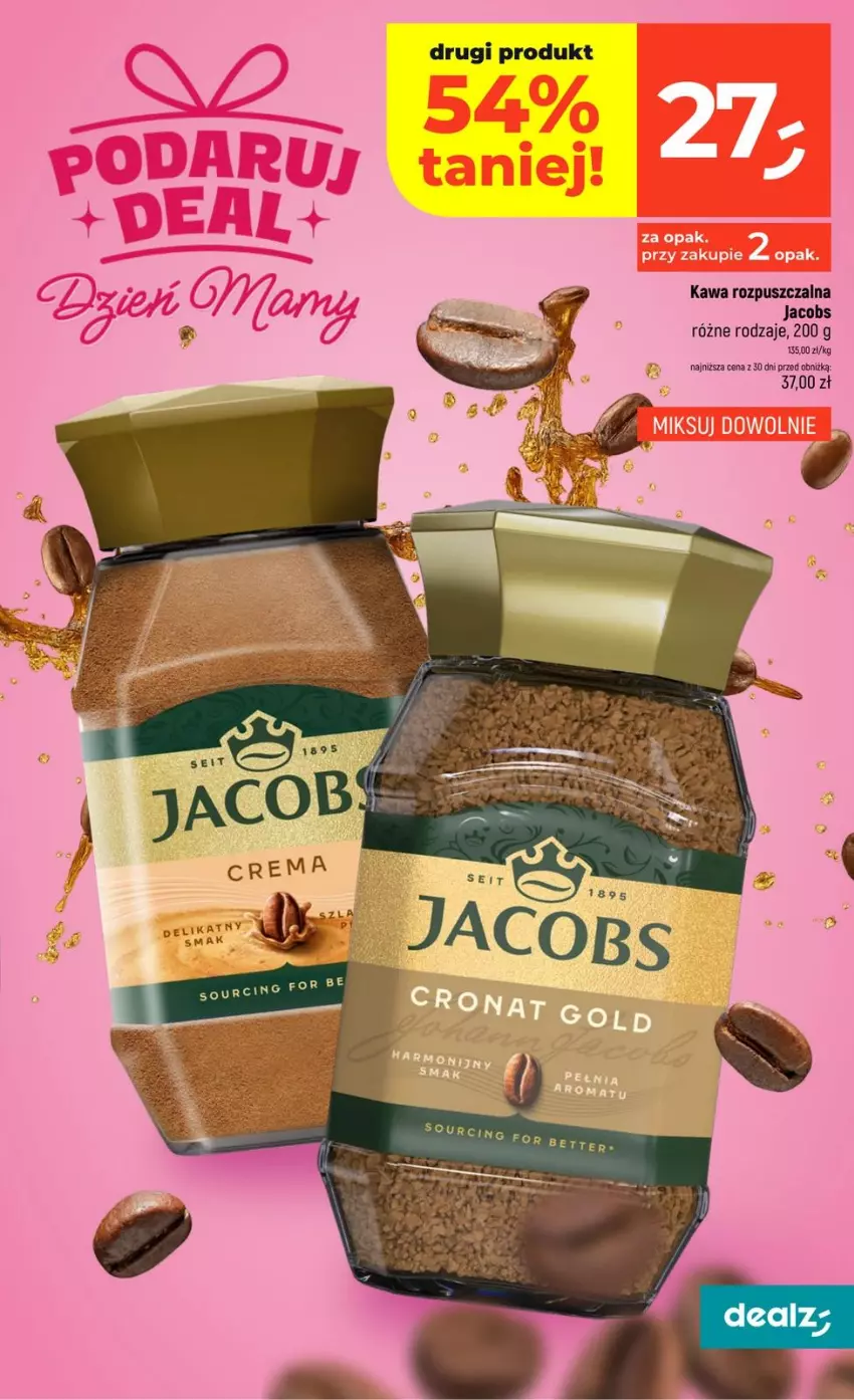 Gazetka promocyjna Dealz - PODARUJ DEAL - ważna 21.05 do 27.05.2026 - strona 5 - produkty: Jacobs, Kawa, Kawa rozpuszczalna