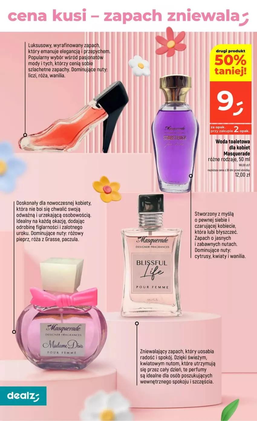 Gazetka promocyjna Dealz - PODARUJ DEAL - ważna 21.05 do 27.05.2026 - strona 8 - produkty: Gra, Liczi, Nuty, Perfum, Pieprz, Róża, Woda, Woda toaletowa