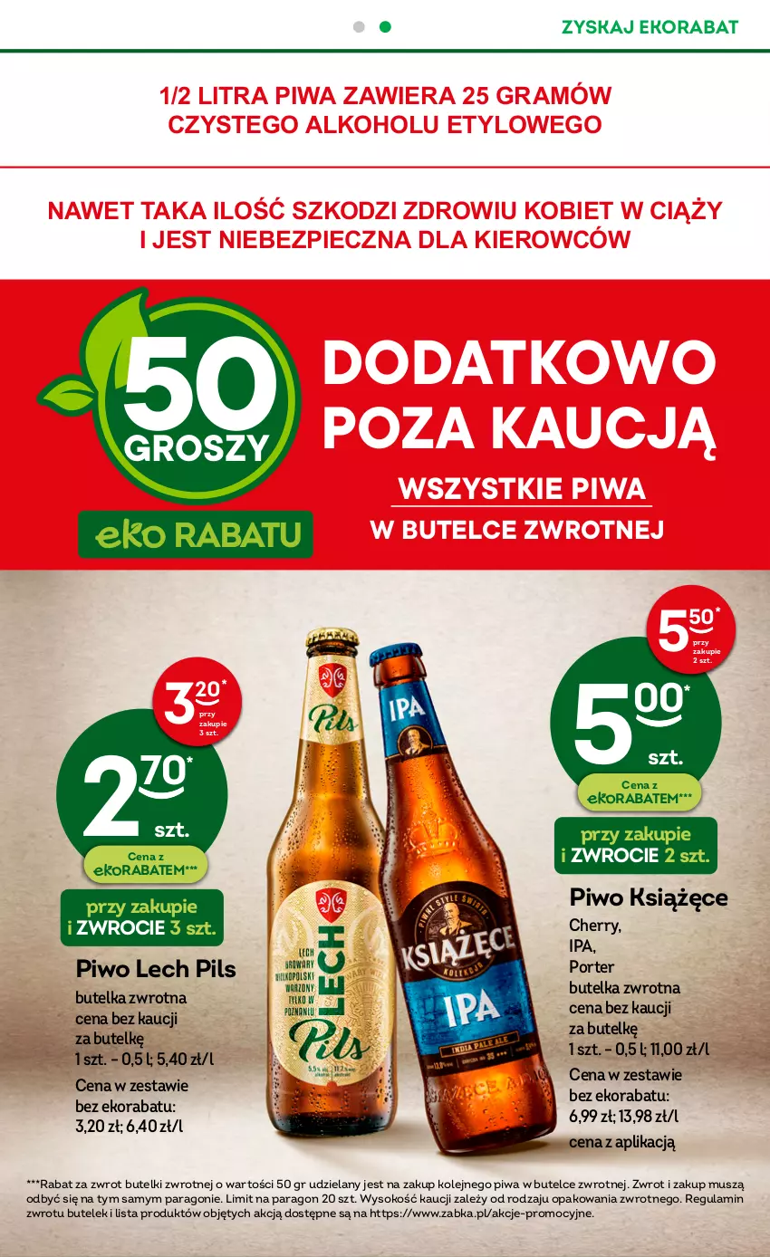 Gazetka promocyjna Żabka - ważna 10.05 do 23.05.2023 - strona 15 - produkty: Gra, Książęce, Mus, Olej, Piec, Piwa, Piwo, Por, Sok