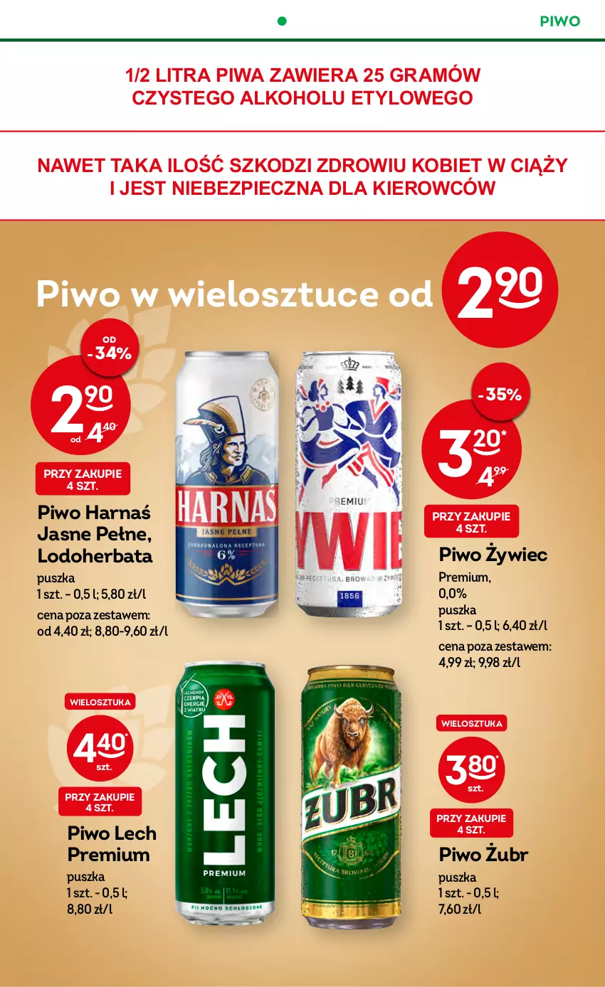 Gazetka promocyjna Żabka - ważna 10.05 do 23.05.2023 - strona 20 - produkty: Gra, Harnaś, Herbata, Lech Premium, Piec, Piwa, Piwo