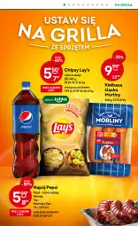 Gazetka promocyjna Żabka - Gazetka - ważna od 23.05 do 23.05.2023 - strona 21 - produkty: 7up, Chipsy, Mirinda, Pepsi, Morliny, Grill, Lay’s, Napój, Kiełbasa, Kiełbasa śląska