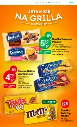 Gazetka promocyjna Żabka - Gazetka - ważna od 23.05 do 23.05.2023 - strona 26 - produkty: Ciastka, Krakus, Top, Twix, Delicje, Grill, Krakuski
