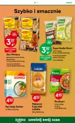 Gazetka promocyjna Żabka - Gazetka - ważna od 23.05 do 23.05.2023 - strona 48 - produkty: Piec, Lubella, Makaron, Sos, Ryż, Zupa, Bell, Winiary, Sonko, Bella, Ryż biały, Knorr