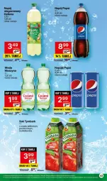 Gazetka promocyjna Delikatesy Centrum - NOWA GAZETKA Delikatesy Centrum od 11 marca! 11-17.03.2024 - Gazetka - ważna od 17.03 do 17.03.2024 - strona 43 - produkty: Sok, Mus, Napoje, Pepsi, Tymbark, Woda, Napój