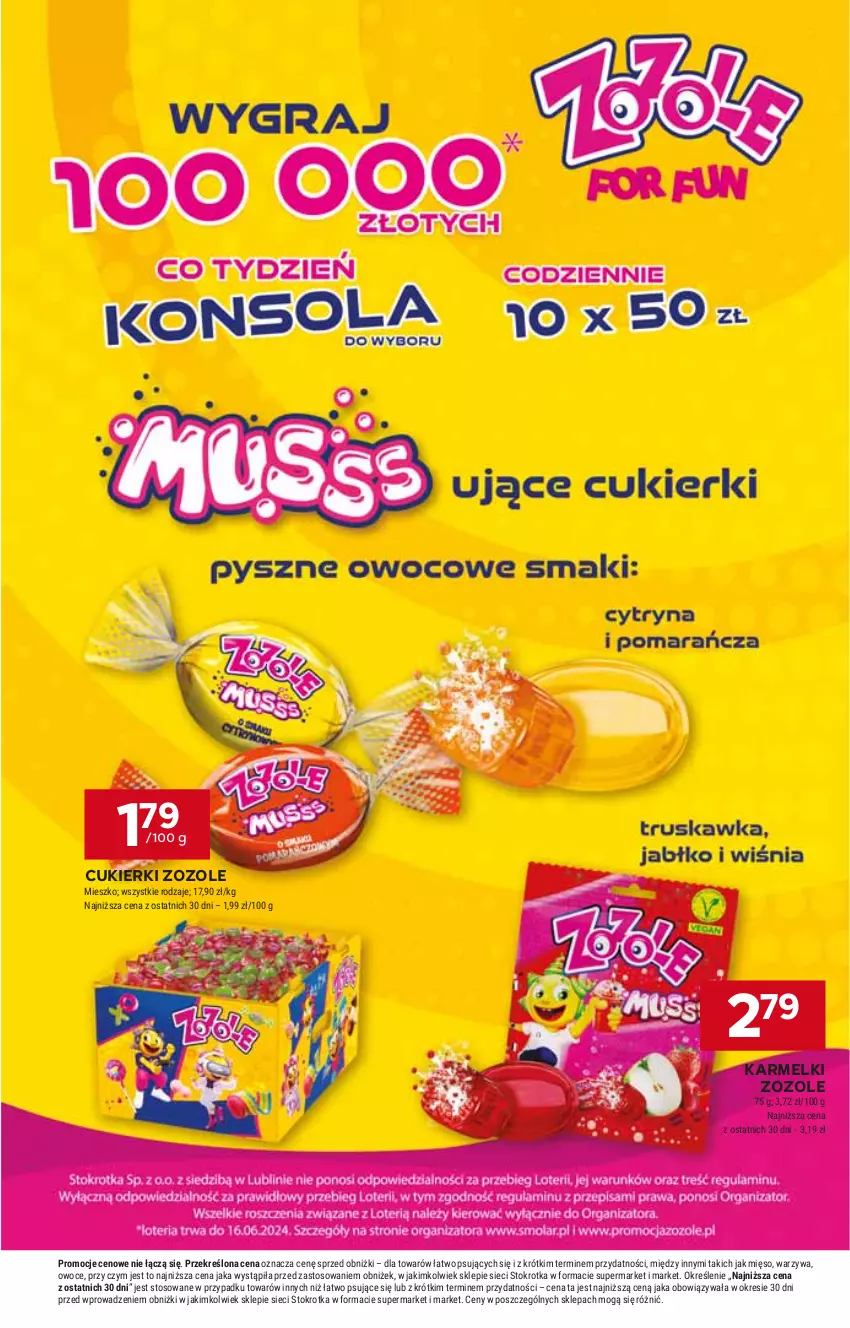Gazetka promocyjna Stokrotka - Supermarket - ważna 29.05 do 05.06.2024 - strona 22 - produkty: Cukier, Cukierki, HP