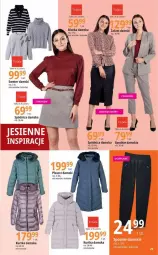 Gazetka promocyjna E Leclerc - Gazetka - ważna od 28.10 do 28.10.2023 - strona 22 - produkty: Spódnica, Sweter, Kurtka, Płaszcz, Spodnie
