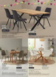 Gazetka promocyjna Jysk - Gazetka - ważna od 22.10 do 22.10.2023 - strona 21 - produkty: Stół, Tran, Mars, Krzesło, Siedzisko