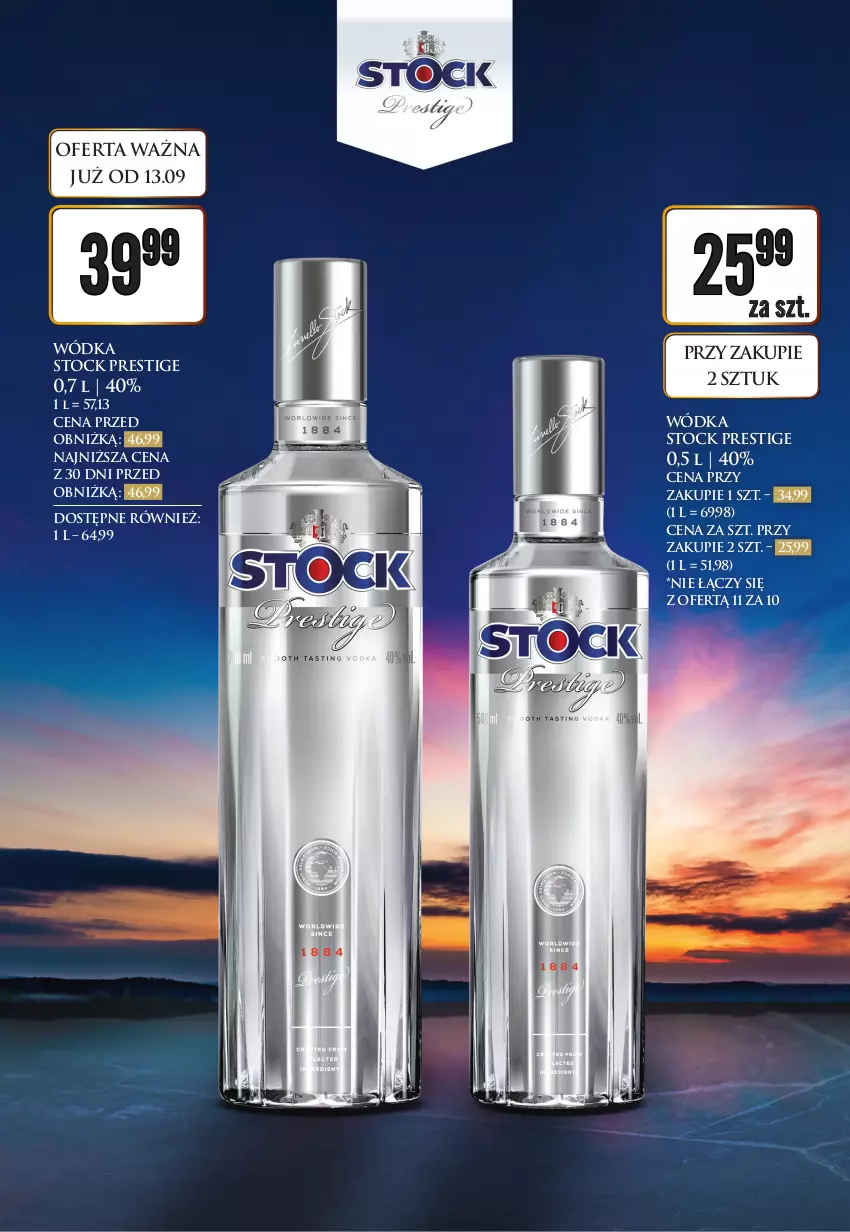 Gazetka promocyjna Dino - Katalog alkoholowy / wrzesień 2024 - ważna 16.09 do 21.09.2024 - strona 4 - produkty: Stock, Wódka