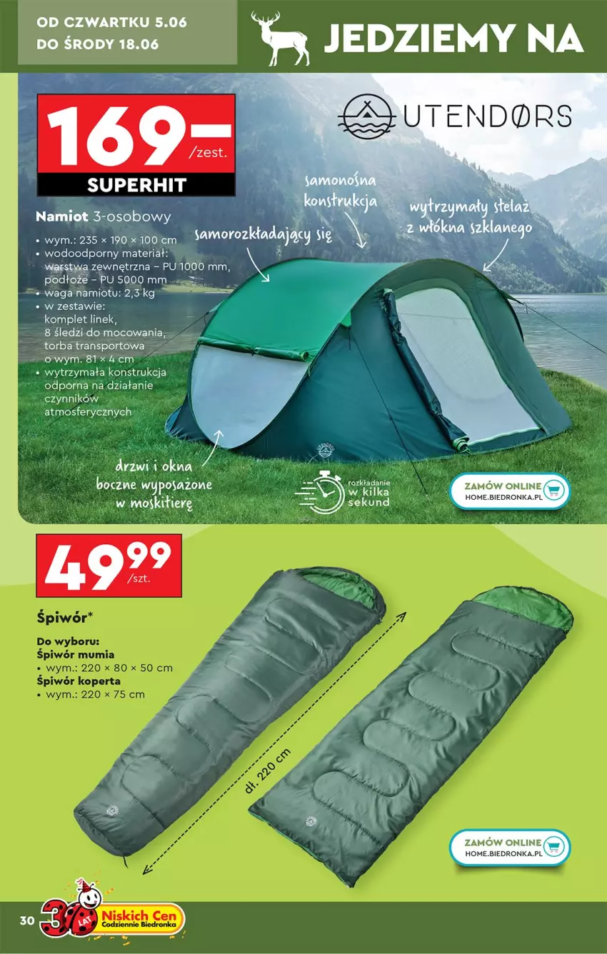 Gazetka promocyjna Biedronka - Okazje Tygodnia - ważna 31.05 do 14.06.2025 - strona 32 - produkty: Por, Sport, Torba, Tran