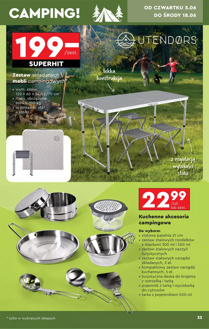 Gazetka promocyjna Biedronka - Okazje Tygodnia - ważna 31.05 do 14.06.2025 - strona 35 - produkty: Stół