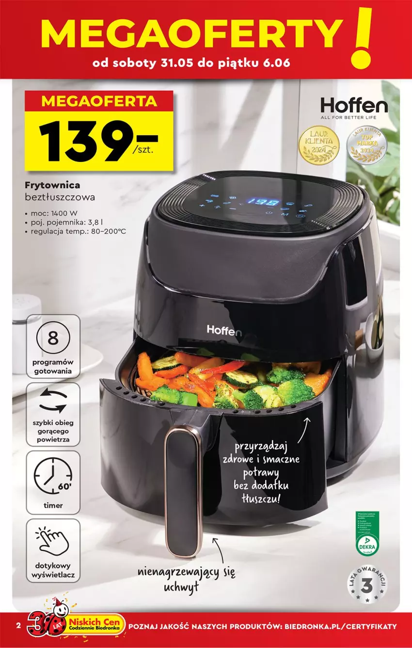 Gazetka promocyjna Biedronka - Okazje Tygodnia - ważna 31.05 do 14.06.2025 - strona 4 - produkty: Gra, Pojemnik, Tusz
