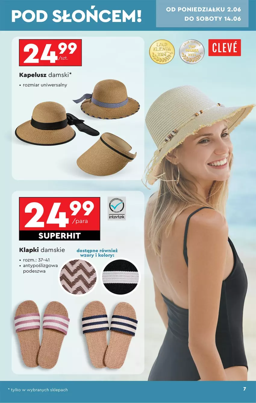 Gazetka promocyjna Biedronka - Okazje Tygodnia - ważna 31.05 do 14.06.2025 - strona 9 - produkty: Klapki, Sos