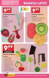 Gazetka promocyjna Biedronka - Okazje Tygodnia - Gazetka - ważna od 14.06 do 14.06.2025 - strona 20 - produkty: Noż, Do mycia naczyń, Nożyczki, Miarka, Ociekacz, Szczotka, Uchwyty, Deska do krojenia, Tarka, Szczypce, Owoce, Dozownik, Szczoteczka, Szczotka do szorowania, Kuchenki mikrofalowe, Fa