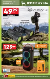 Gazetka promocyjna Biedronka - Okazje Tygodnia - Gazetka - ważna od 14.06 do 14.06.2025 - strona 38 - produkty: Ser, Głośnik, Mikrofon, Smycz, Torba, Bateria, Lornetka, Fa