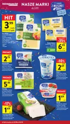 Gazetka promocyjna Intermarche - Gazetka promocyjna - Gazetka - ważna od 14.10 do 14.10.2026 - strona 24 - produkty: Mozzarella, Ser, Ementaler, Twaróg, Jogurt, Serek, Edam, Twaróg półtłusty, Gouda, Masło