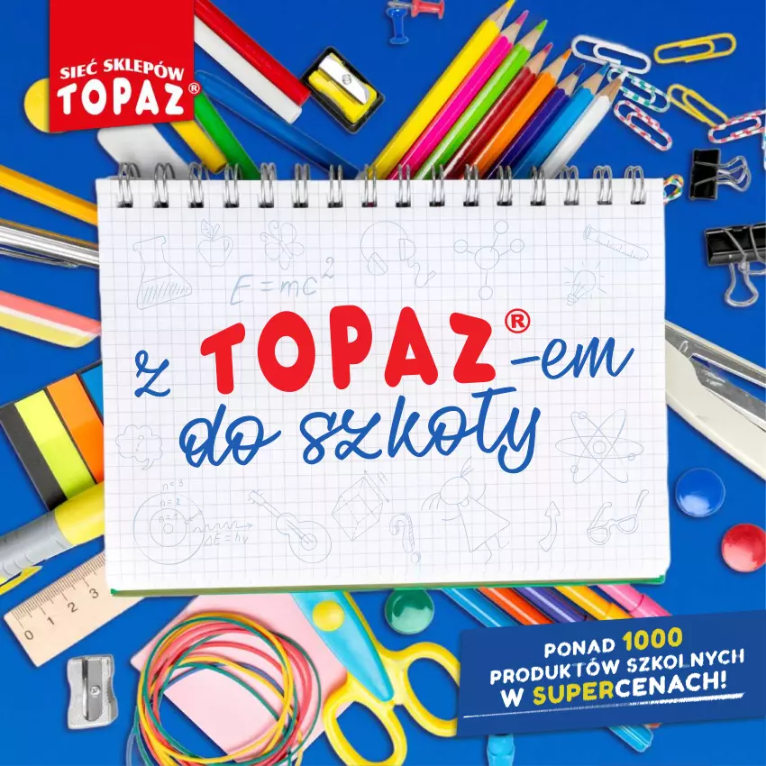 Gazetka promocyjna Topaz - Gazetka - ważna 17.07 do 10.09.2025 - strona 1 - produkty: Top