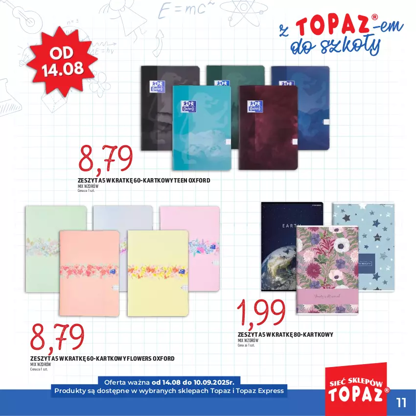 Gazetka promocyjna Topaz - Gazetka - ważna 17.07 do 10.09.2025 - strona 11 - produkty: Top