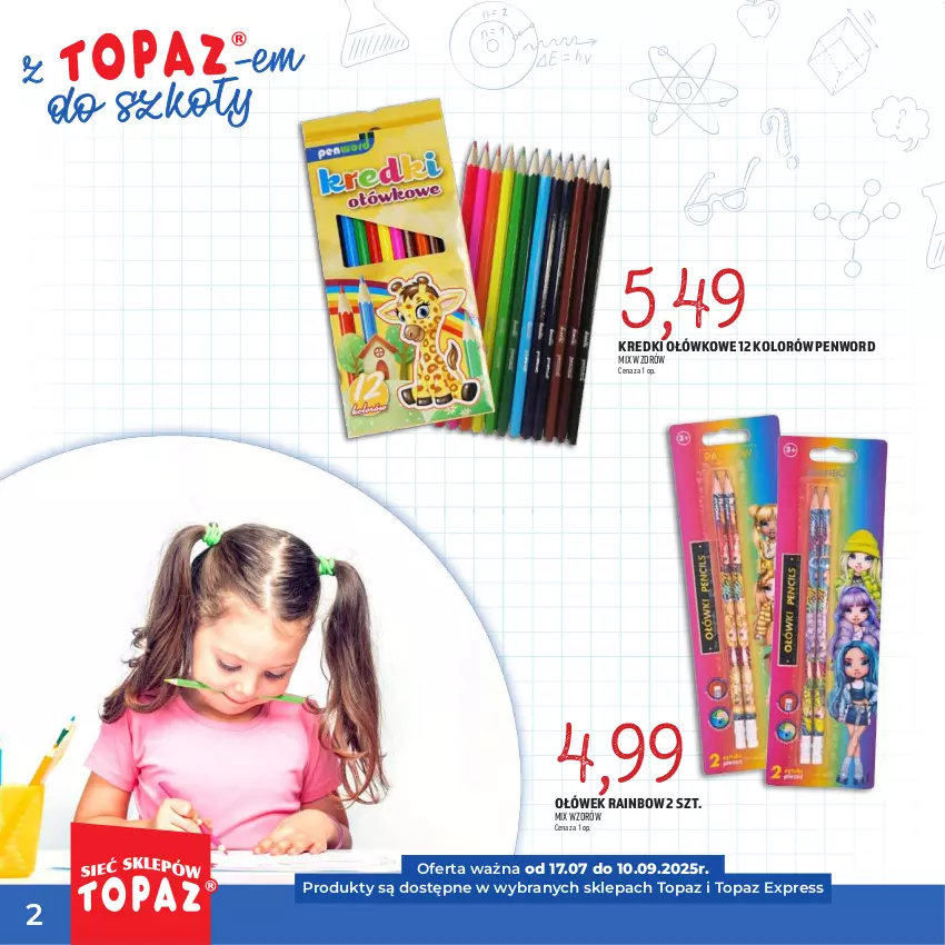 Gazetka promocyjna Topaz - Gazetka - ważna 17.07 do 10.09.2025 - strona 2 - produkty: Top