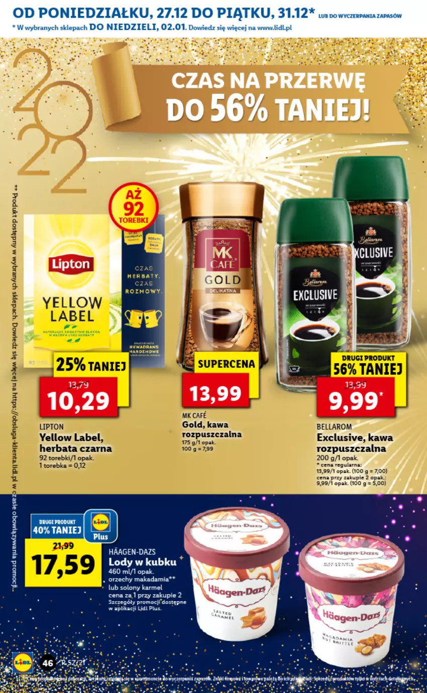 Gazetka promocyjna Lidl - GAZETKA - ważna 27.12.2021 do 02.01.2022 - strona 48 - produkty: Lody