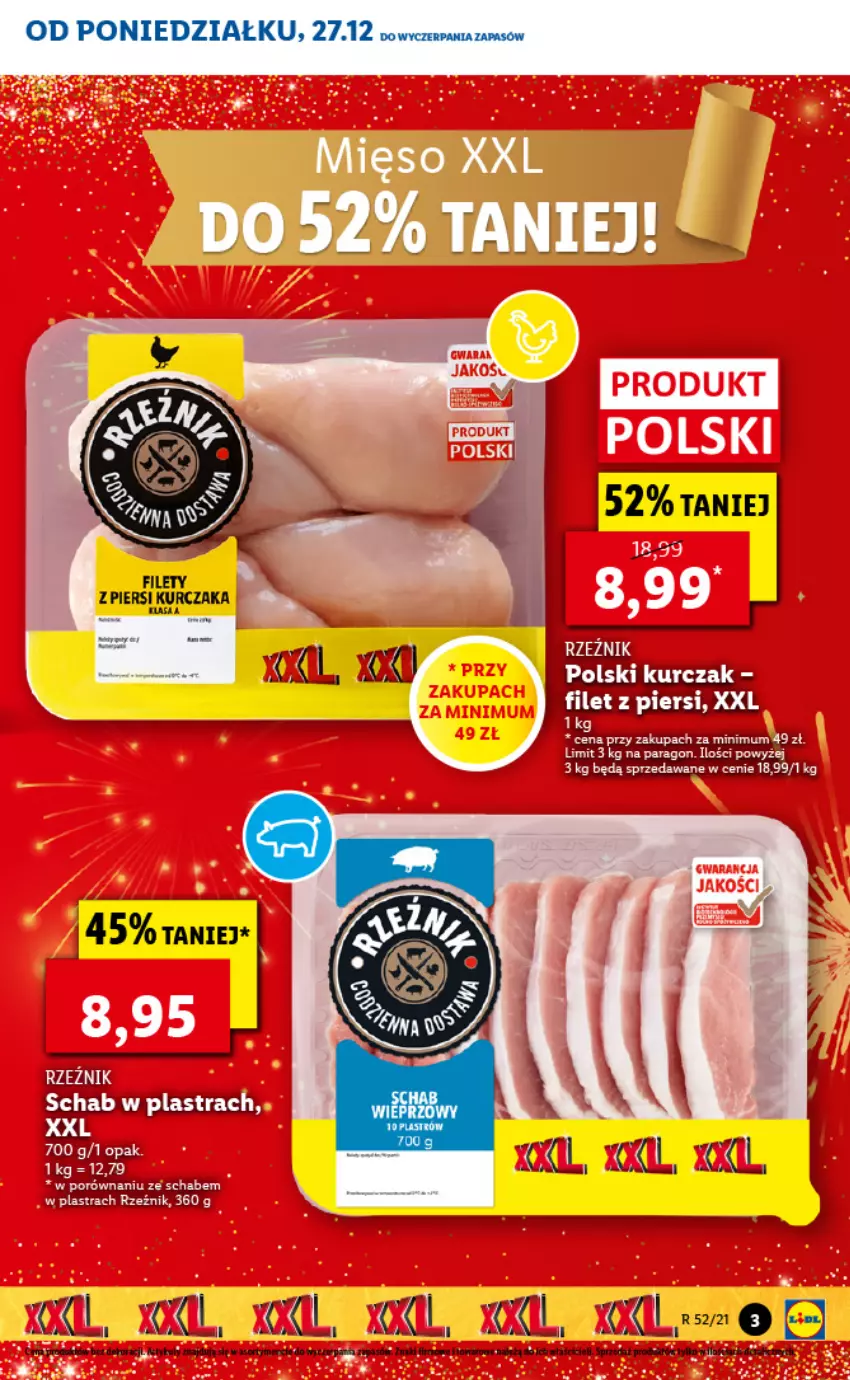 Gazetka promocyjna Lidl - GAZETKA - ważna 27.12.2021 do 02.01.2022 - strona 5 - produkty: Fa, Kosz, Kurczak