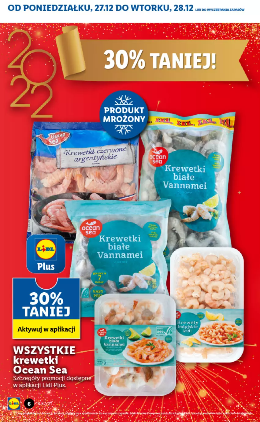 Gazetka promocyjna Lidl - GAZETKA - ważna 27.12.2021 do 02.01.2022 - strona 8 - produkty: Krewetki