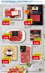 Gazetka promocyjna Lidl - GAZETKA - Gazetka - ważna od 02.01 do 02.01.2022 - strona 23 - produkty: Ser, Salami, Carpaccio, Pasztet, Dulano