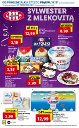 Gazetka promocyjna Lidl - GAZETKA - Gazetka - ważna od 02.01 do 02.01.2022 - strona 26 - produkty: Mozzarella, Ser, Por, Danone, Favita, Mlekovita, Actimel, Mascarpone, Sałat, Serek, Pesto, Camembert, EPEE, Bazyl, Kokos, Mleko, Fa