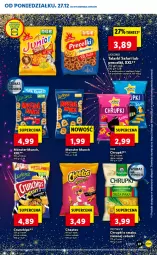 Gazetka promocyjna Lidl - GAZETKA - Gazetka - ważna od 02.01 do 02.01.2022 - strona 39 - produkty: Lajkonik, Por, Chrupki, Precelki, Fa