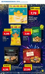 Gazetka promocyjna Lidl - GAZETKA - Gazetka - ważna od 02.01 do 02.01.2022 - strona 43 - produkty: Sos, Orzeszki, Jaja, Chipsy, Tortilla, Lack, Przysmaki, Orzeszki ziemne, Fa