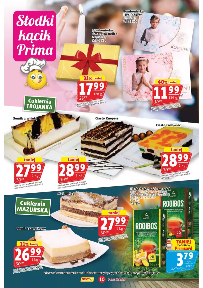 Gazetka promocyjna Prim Market - ważna 25.04 do 30.04.2024 - strona 10 - produkty: Cukier, Kret, Lodowiec