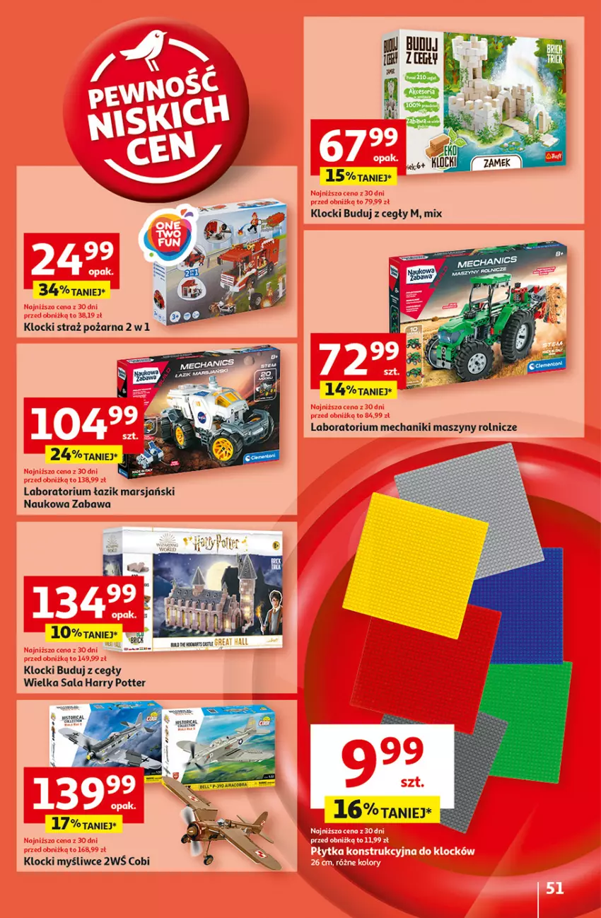 Gazetka promocyjna Auchan - Pewność Niskich Cen Hipermarket - ważna 31.10 do 06.11.2024 - strona 59 - produkty: Harry Potter, Klocki, Mars