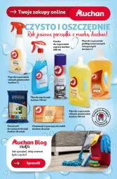 Gazetka promocyjna Auchan - Pewność Niskich Cen Hipermarket - Gazetka - ważna od 06.11 do 06.11.2024 - strona 40 - produkty: Por, Chusteczki, Płyn do mycia